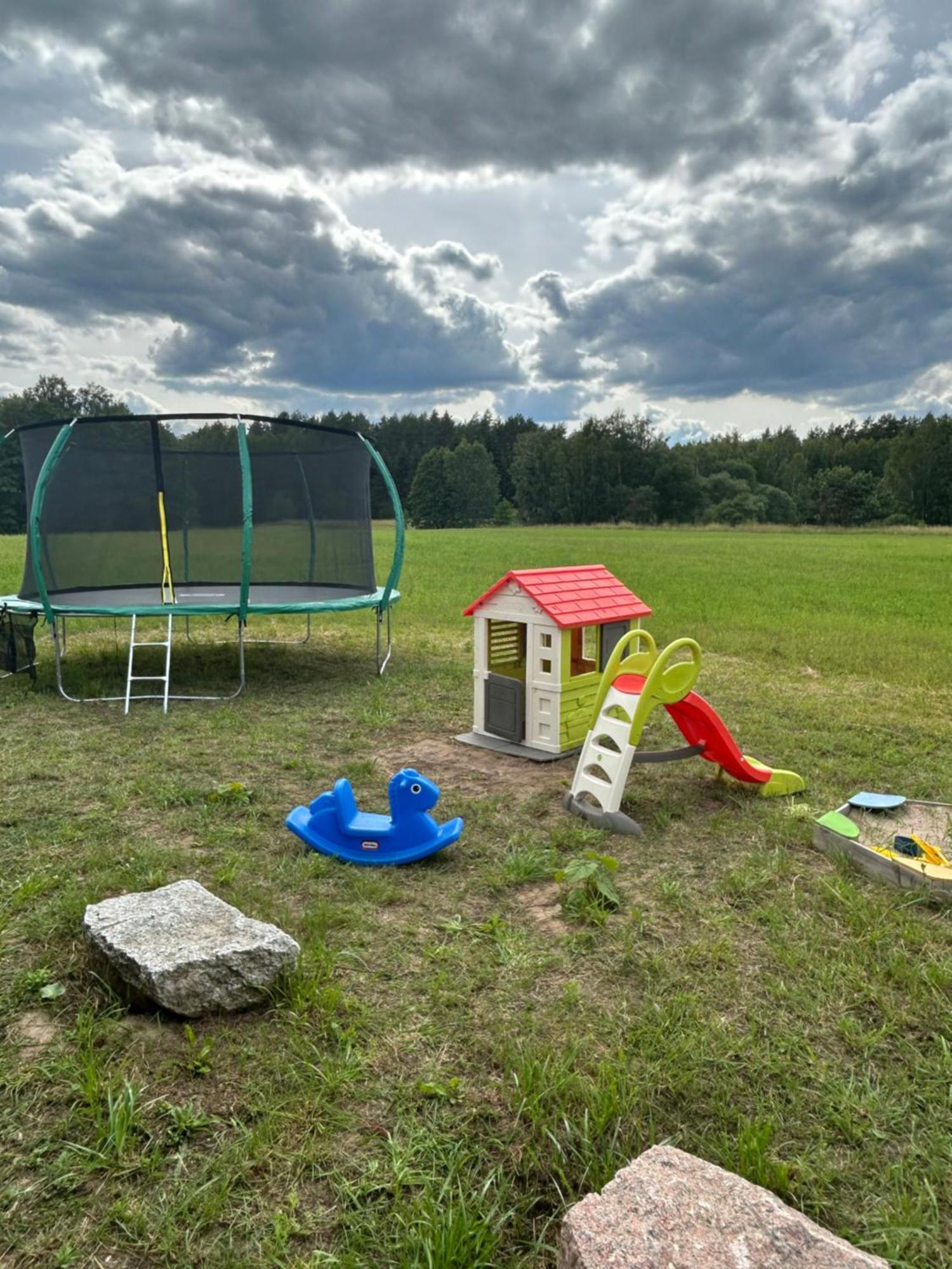 Appartamento Koniec Swiata Stare Sady Mikołajki Esterno foto